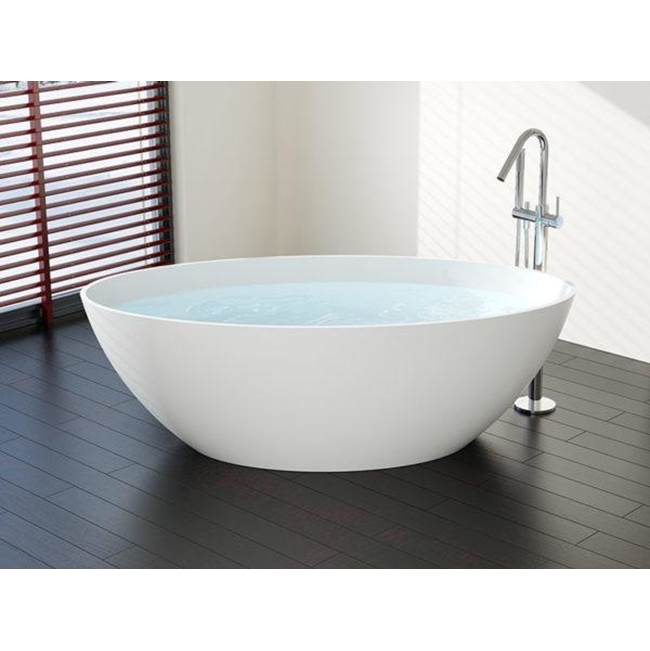 Badeloft Gloss White - BW-05-L Freestanding Bath 62.9 x 31.5 x 22.4