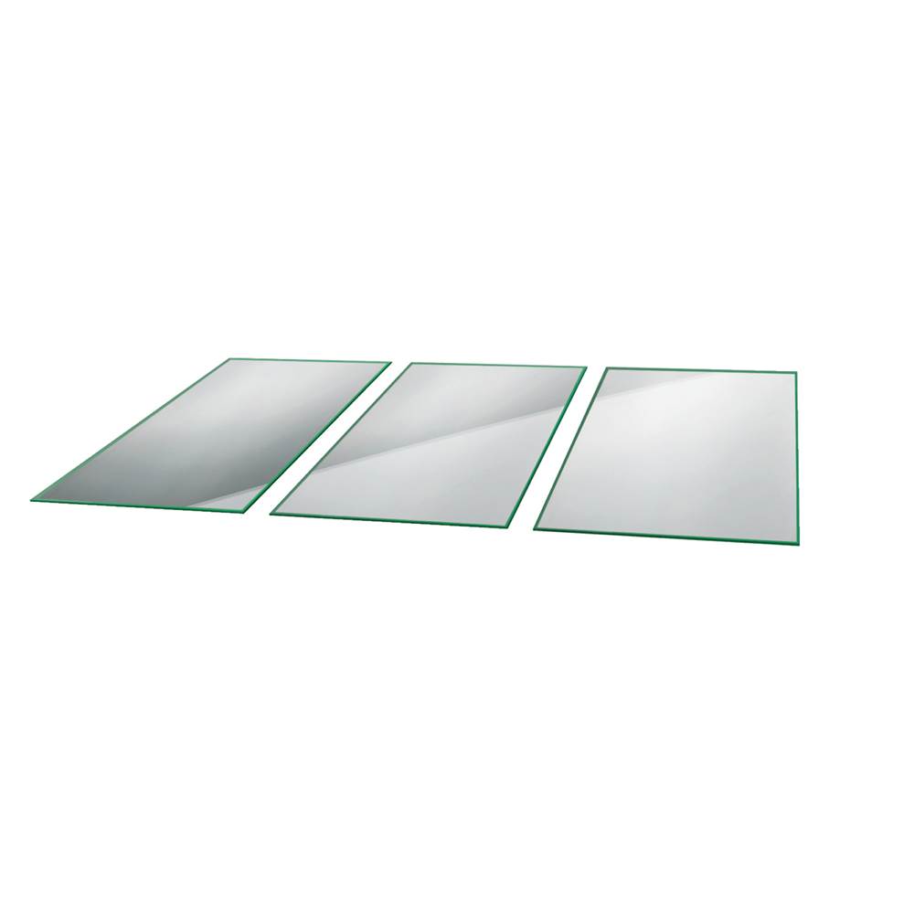 Miele DRP 6590 W G - 3 Piece Glass Panel Set for Wall DA 6596W