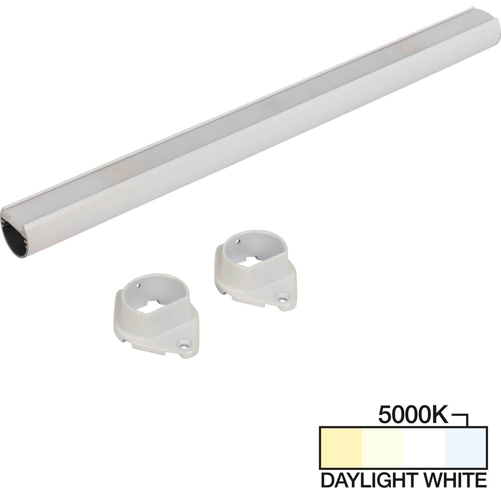 Task Lighting 36'' LED Lighted Closet Rod, White 5000K Daylight White