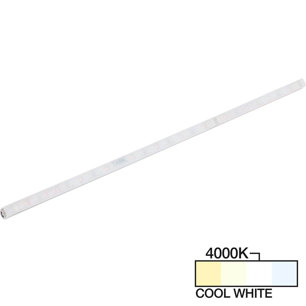 Task Lighting 18-3/4'' 600 Lumen A Series Mini-Angled LED Strip Light, 4000K Cool White