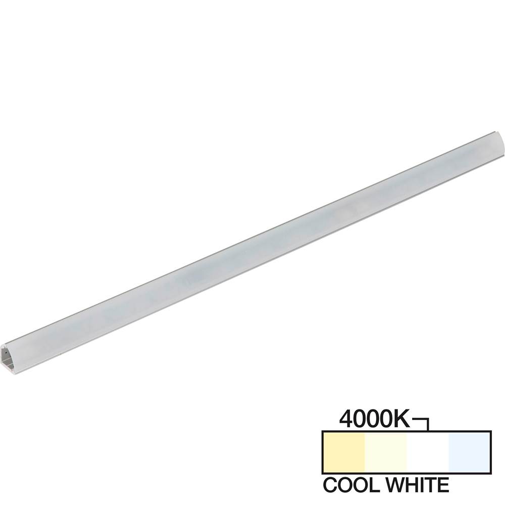 Task Lighting 18-3/4'' 300 Lumen S Series Angled LED Strip Light, 4000K Cool White